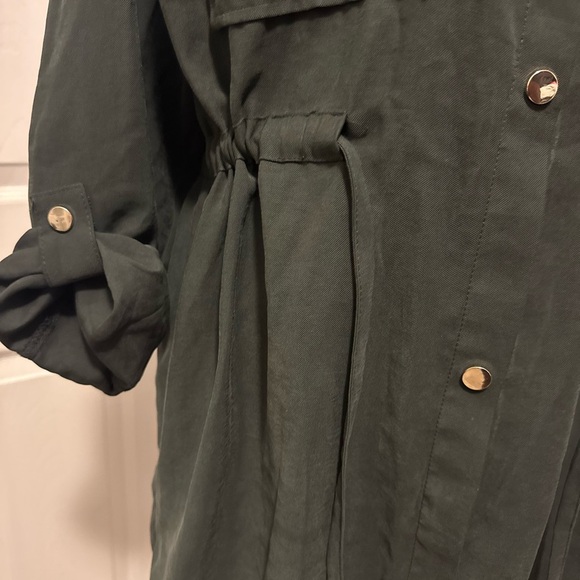 Zara Gray Utility Jacket with Relaxed Fit - Picture 3 of 9